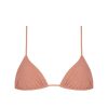 Two Pieces tropic of c | Equator Top In Blush Eco Terry