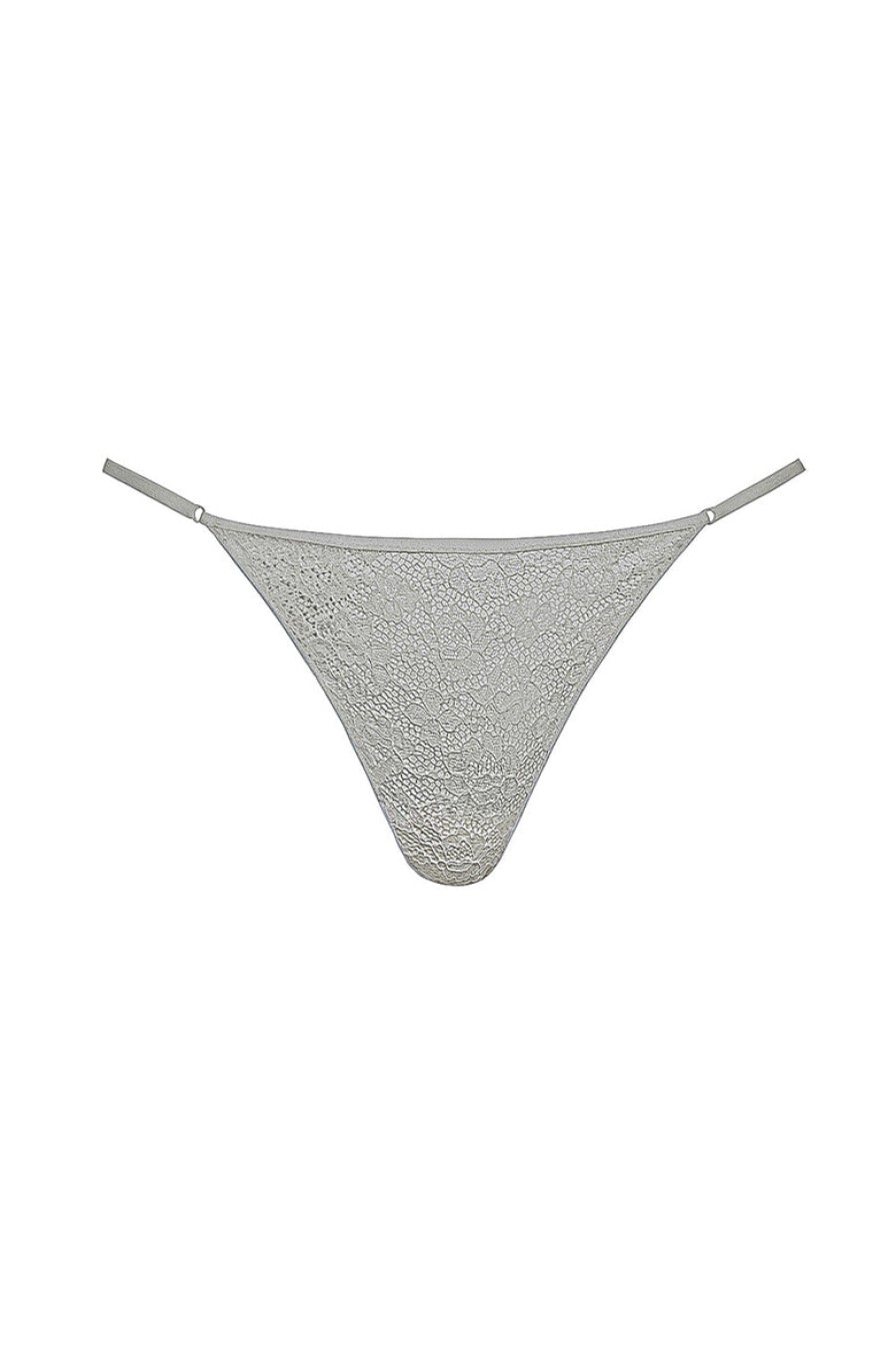 Clothing And Accessories tropic of c | Lace Luna Thong In White