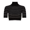 Clothing And Accessories tropic of c | Grace Top In Black And White Stripe