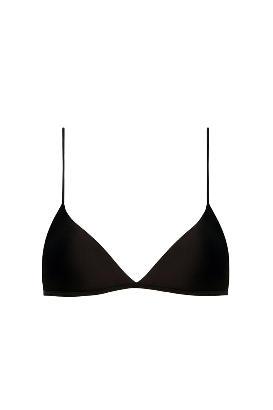 Two Pieces tropic of c | Ischia Top In Black Terra