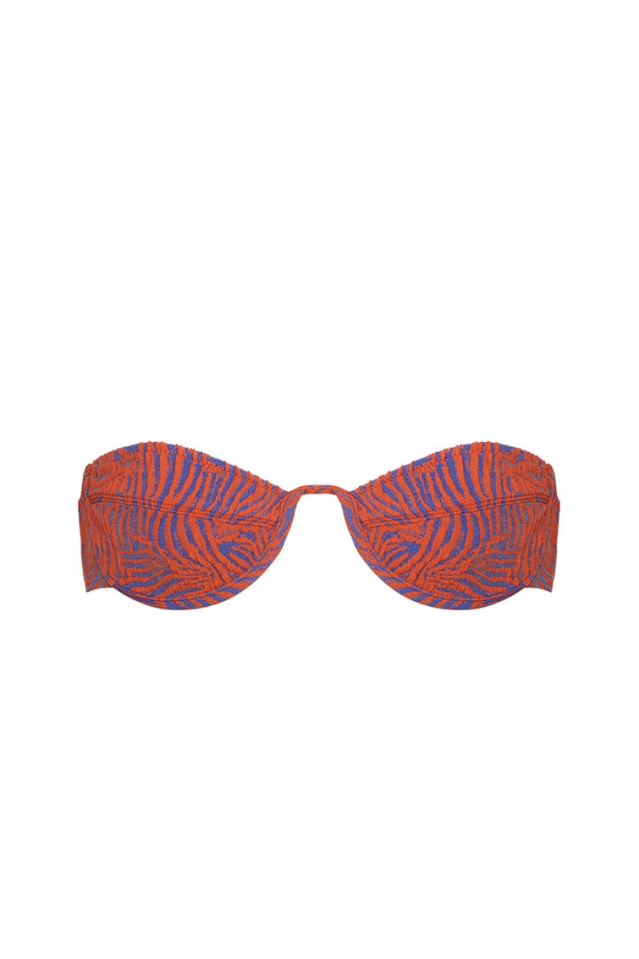 Two Pieces tropic of c | Mariel Top In Tyger Vitamin