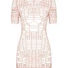 Clothing And Accessories tropic of c | Gal Crochet Dress In Blush