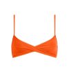 Two Pieces tropic of c | Sculpting Infinity Top In Persimmon Compression