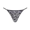 Clothing And Accessories tropic of c | Lace Luna Thong In Black