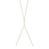 Clothing And Accessories tropic of c | Jacquie Aiche X Toc Libra Body Chain In Gold