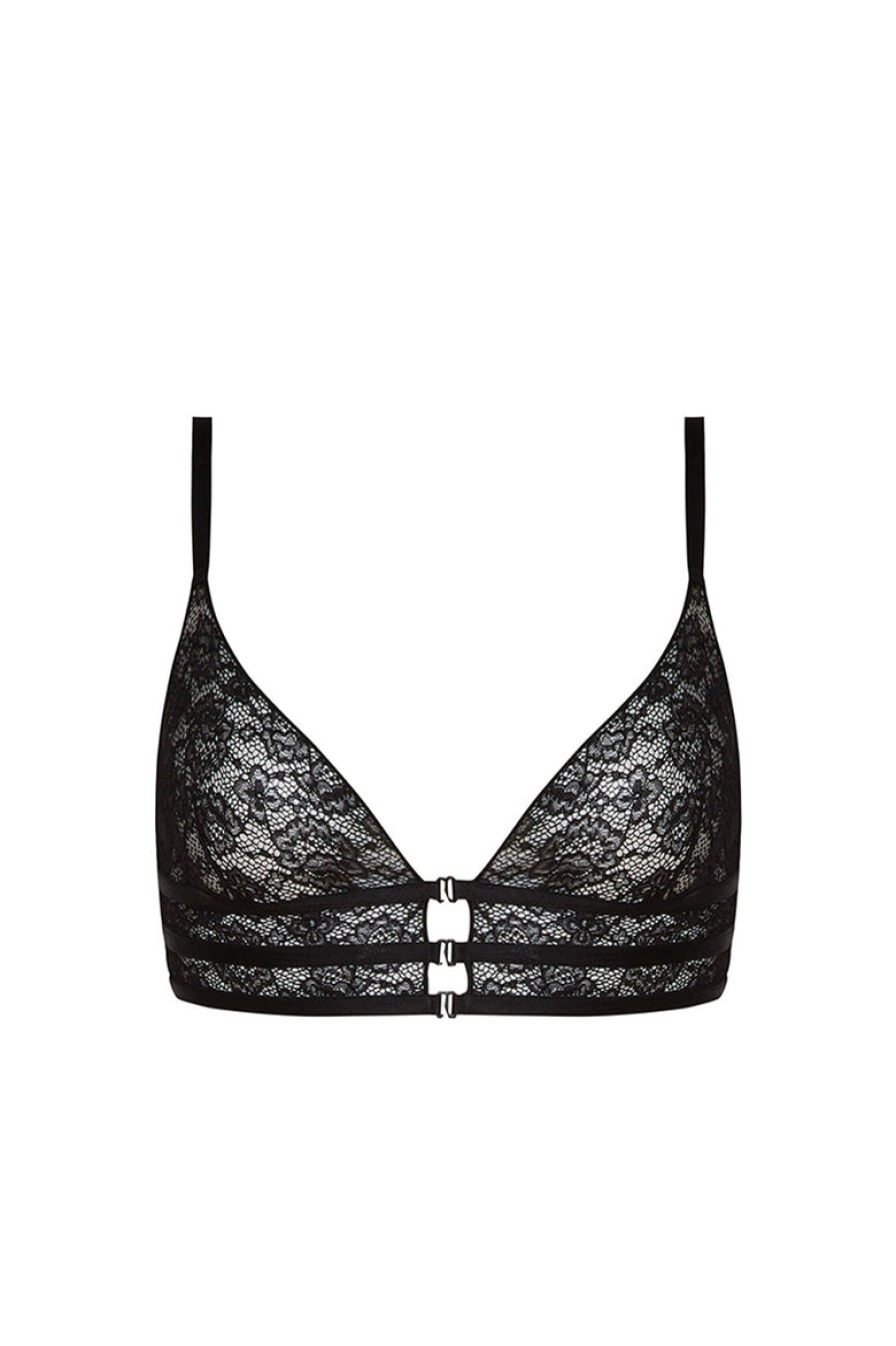 Clothing And Accessories tropic of c | Lace Yasmeen Bralette In Black