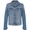 Clothing And Accessories DL1961 | Dl1961 Vika Jacket Classic Denim In Droplet