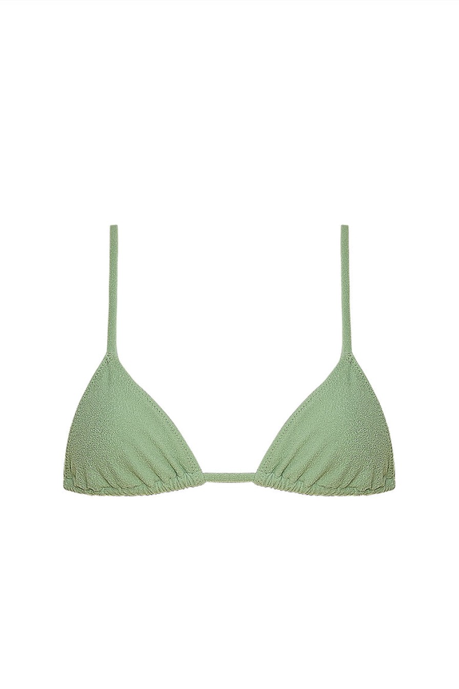 Two Pieces tropic of c | Equator Top In Seafoam Eco Terry