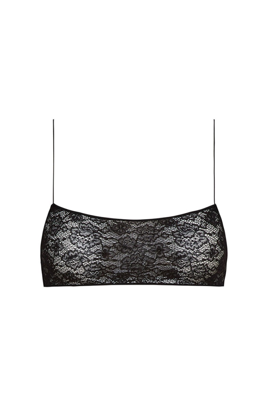 Clothing And Accessories tropic of c | The Lace C Bralette In Black