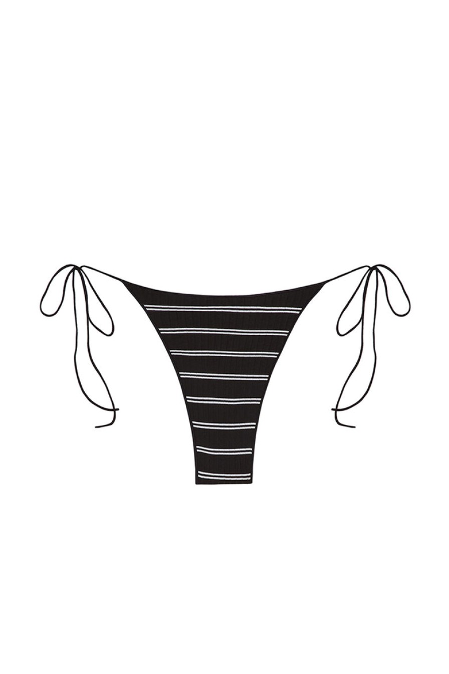 Two Pieces tropic of c | The C Bottom In Black And White Rib