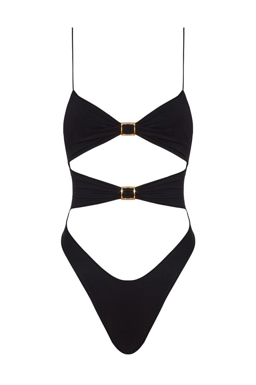 Signature Collection tropic of c | High Twist One Piece In Black Terra