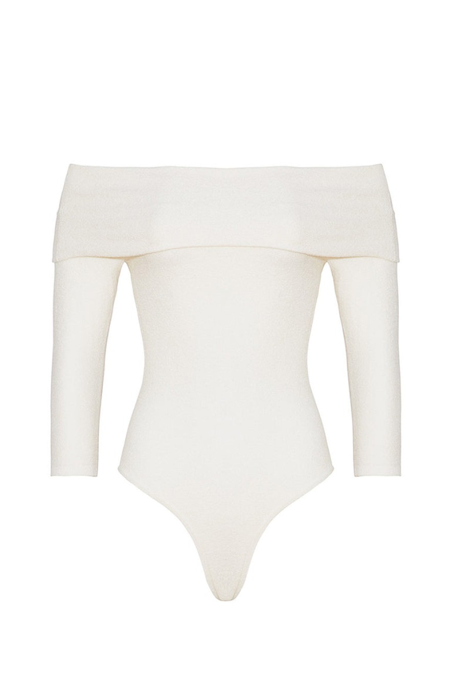 Clothing And Accessories tropic of c | Jete Bodysuit In White