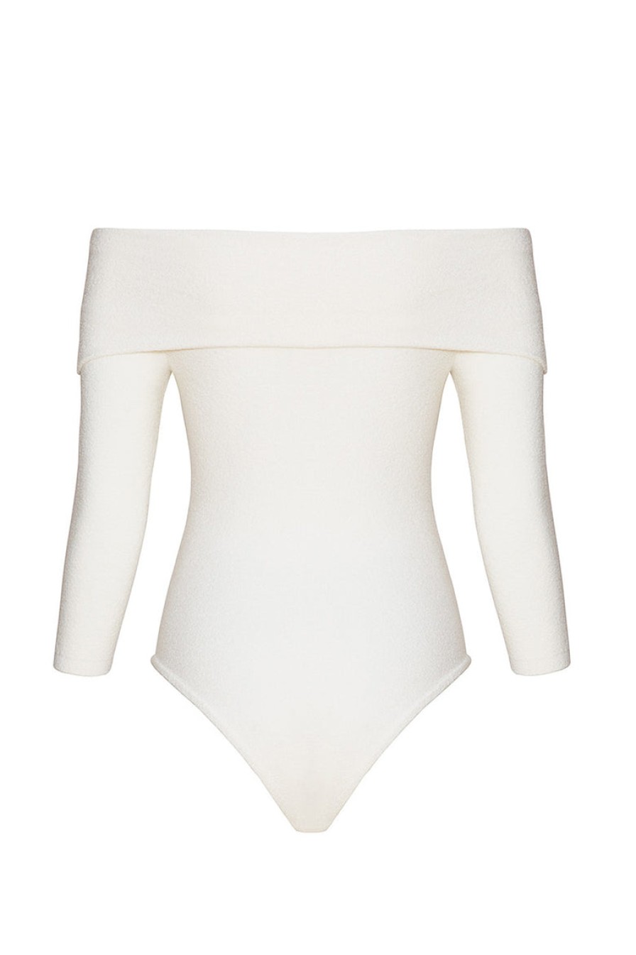 Clothing And Accessories tropic of c | Jete Bodysuit In White