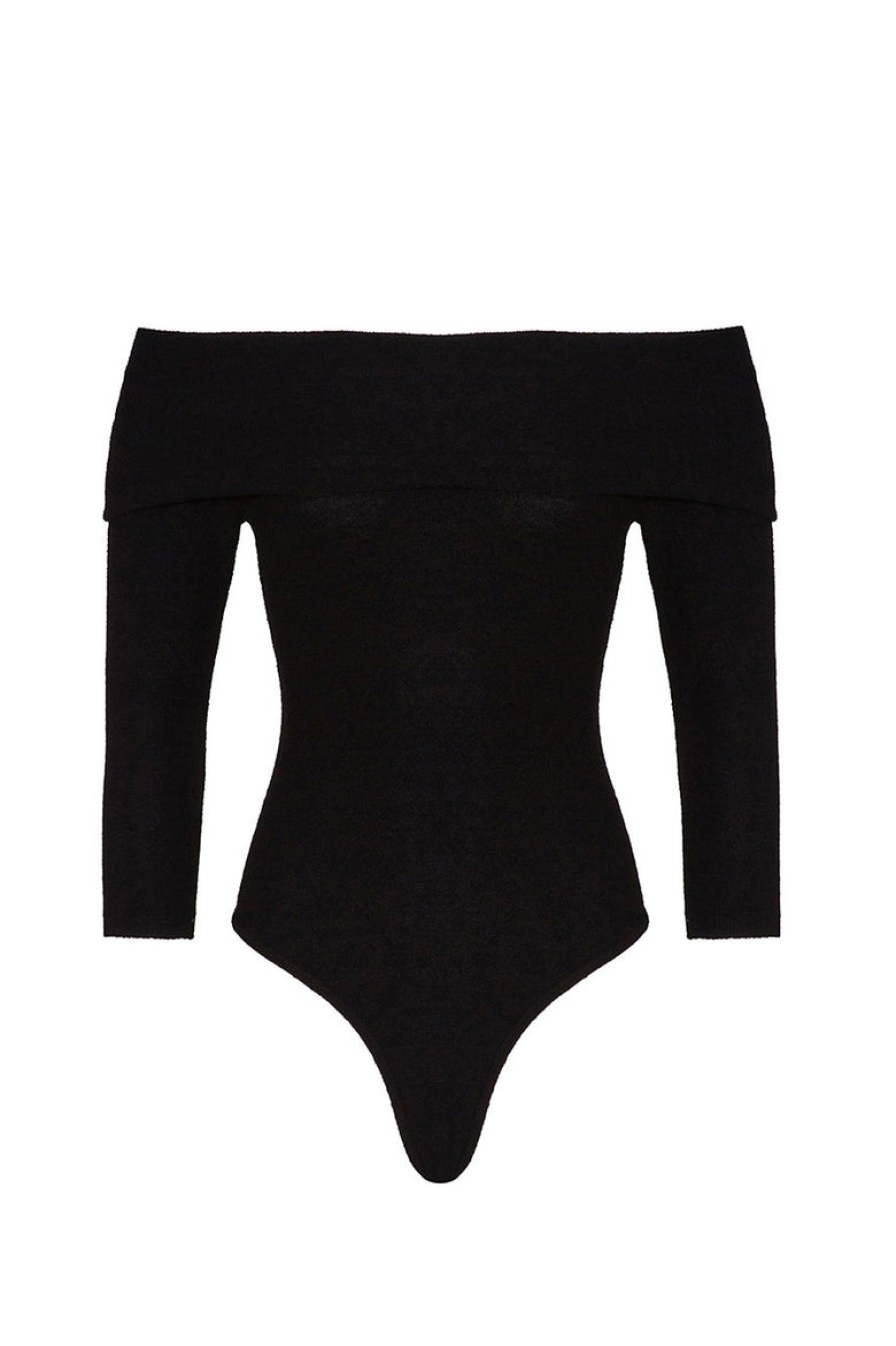 Clothing And Accessories tropic of c | Jete Bodysuit In Black